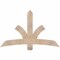 Ekena Millwork Davenport Smooth Timber Gable Bracket, Douglas Fir, 60"W x 38"H x 1 1/2"D x 5 1/2"F, 15/12 Pitch GBW060X38X0206DAV00SDF - alternate 1